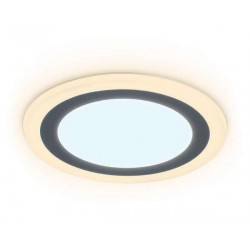 Встраиваемый cветодиодный светильник с подсветкой Ambrella Light DCR376