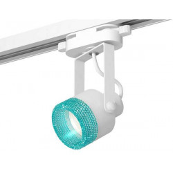 Комплект трекового однофазного светильника с композитным хрусталем Ambrella Light XT6601063