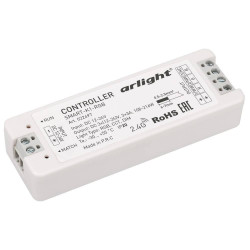 Контроллер SMART-K1-RGB 12-24V, 3x3A, 2.4G Arlight, IP20 Пластик,