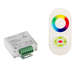 Контроллер LN-RF5B-Sens White 12-24V,180-360W Arlight, IP20 Металл, 1 год