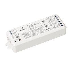 Контроллер SMART-TUYA-MULTI 12-24V, 5x3A, RGB-MIX, 2.4G Arlight, IP20 Пластик,
