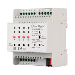 Контроллер тока SR-KN041CC-DIN 12-48V, 4x350/700mA Arlight