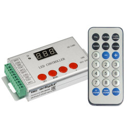 Контроллер HX-802SE-2 6144 pix, 5-24V, SD-карта, ПДУ Arlight