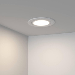 Светодиодный светильник LTM-R60WH-Frost 3W Day White 110° Arlight, IP40 Металл