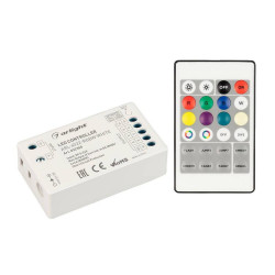 Контроллер ARL-4022-RGBW White 5-24V, 4x4A, ПДУ 24кн, RF Arlight, IP20 Пластик