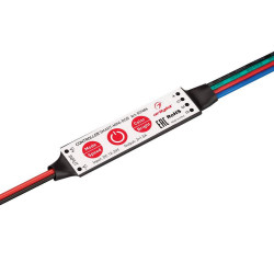 Контроллер SMART-MINI-RGB 12-24V, 3x1.5A Arlight, IP20 Пластик,