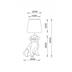 Декоративная настольная лампа Arte Lamp BOBBY A1512LT-1WH
