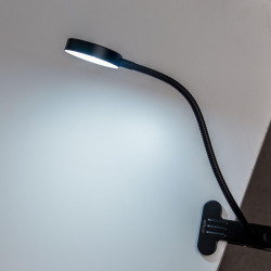 Citilux Ньютон CL803071N LED Лампа на прищепке с диммером Чёрная