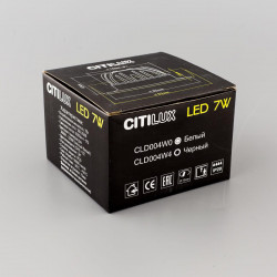 Citilux Гамма CLD004W4 Встраиваемый светильник с диммером Чёрный