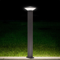 Citilux CLU02B LED Уличный парковый светильник Графит