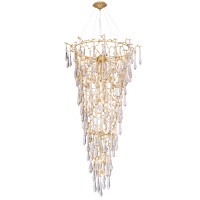 Люстра Crystal Lux REINA SP34 D1200 GOLD PEARL
