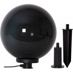 Ландшафтный светильник MONTEROLLO SMOKE, E27, 1X40W, IP44, H440, Ø400, пластик, черный/пластик, черный полупрозрачный Eglo 900203