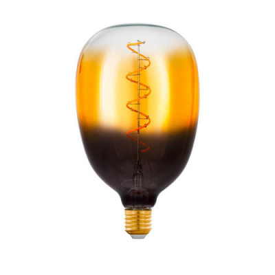 Светодиодная лампа T120, 4W(Е27), 2000K, стекло, черный/коричневый/прозрачный Eglo 110225