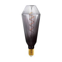 Светодиодная лампа T100, 4W(Е27), 1800K, стекло, черный/серый/прозрачный Eglo 110238