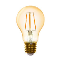 Светодиодная филаментная лампа CONNECT A60, 5,5W (LED) 2200K, 806lm, янтарь Eglo 11864