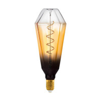 Светодиодная лампа T100, 4W(Е27), 2000K, стекло, черный/коричневый/прозрачный Eglo 110236