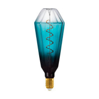 Светодиодная лампа T100, 4W(Е27), 2000K, стекло, черный/синий/прозрачный Eglo 110235