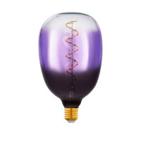 Светодиодная лампа T120, 4W(Е27), 1800K, стекло, черный/прозрачный Eglo 110226
