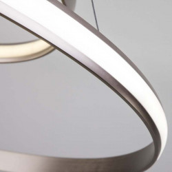Подвесной светильник с ПДУ Eurosvet 90179/5 сатин-никель