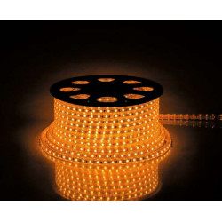 Cветодиодная LED лента Feron LS704, 60SMD(2835)/м 4.4Вт/м 100м IP65 220V желтый