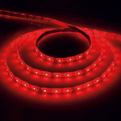 Cветодиодная LED лента Feron LS603, 60SMD(2835)/м 4.8Вт/м 5м IP20 12V красный  27672