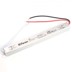Трансформатор электронный для светодиодной ленты 24W 12V( ультратонкий драйвер), LB001  48011