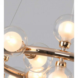 Люстра Сида золото d60 h120 G9 15*5W Led лампы в комплекте 3000К 09409-15,33 KINK Light
