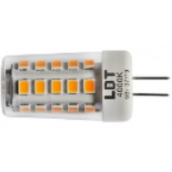 Лампа LED G4 Капсула 12В 5Вт 4000К D10х37мм Прозрачная колба 320º 200Лм L-C002 IC LBT