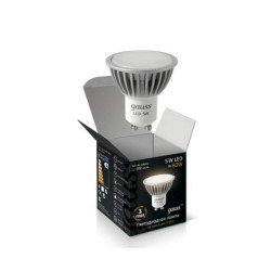 Лампа Gauss LED LENS MR16 GU10 5W 2700K 1/10/100, шт 101506105
