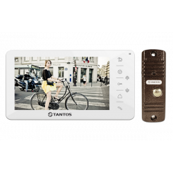 Комплект видеодомофона Amelie VZ и Walle комплект бюджетного домофона 7 дюймов для квартиры Tantos 124411