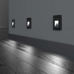 Встраиваемая LED подсветка черный Werkel W1154208