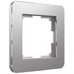Рамка на 1 пост Platinum алюминий Werkel W0012606