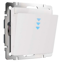 Электронный карточный выключатель белый глянцевый Werkel WL01-01-03